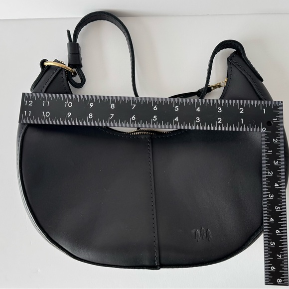 Portland Leather Nora classic size smooth black leather. - Picture 3 of 4